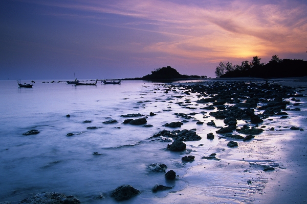 Chong Mon Beach at Dawn, Kho Samui, Thailand